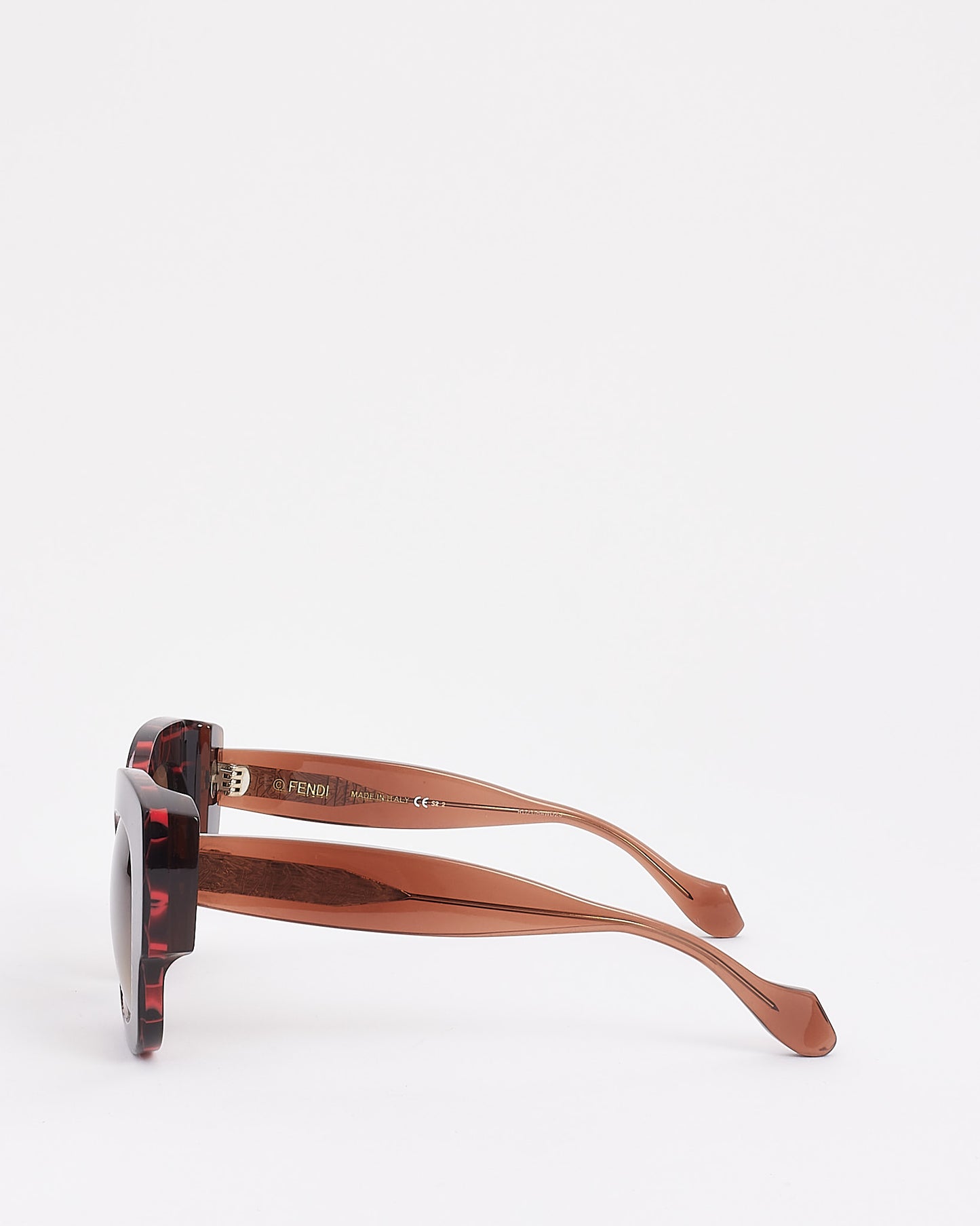 Fendi Dark Brown 
Red FF 0106 SYLVY Sunglasses