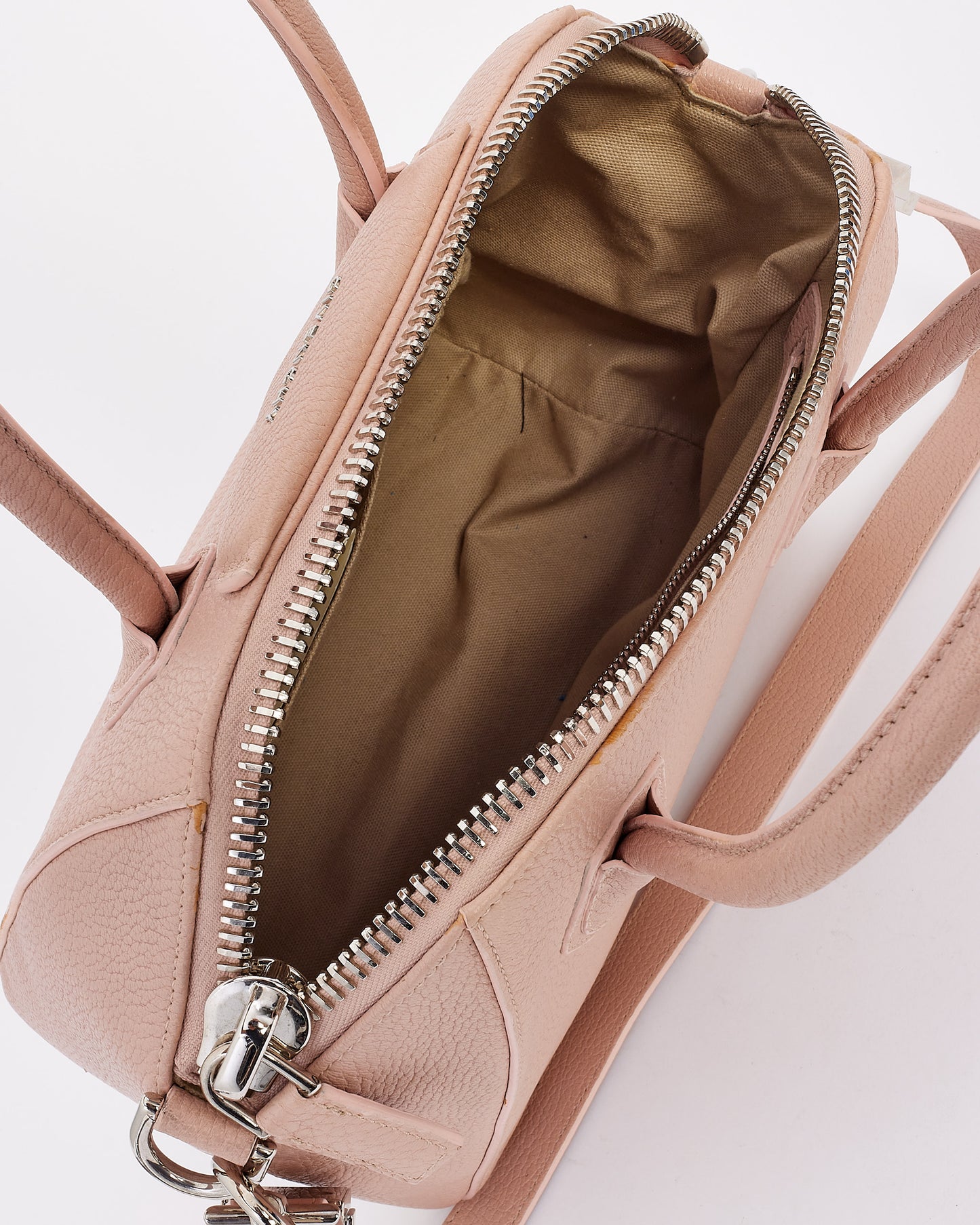 Givenchy Blush Pink Grained Leather Medium Antigona Bag