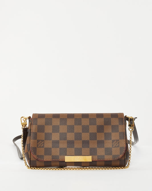 Louis Vuitton Damier Ebene Coated Canvas Favorite PM