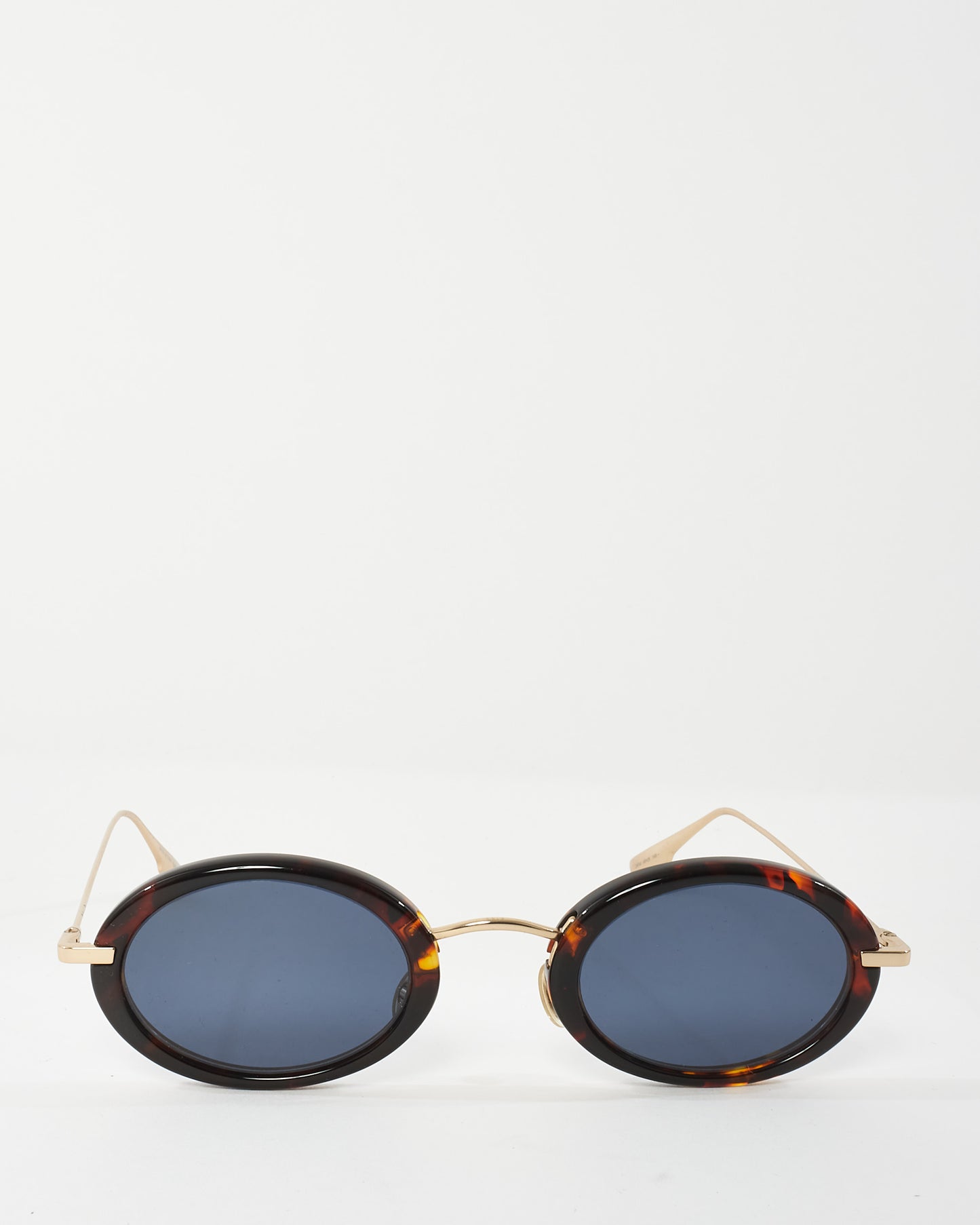 Dior Tortoise Small Oval Frame Hypnotic Sunglasses