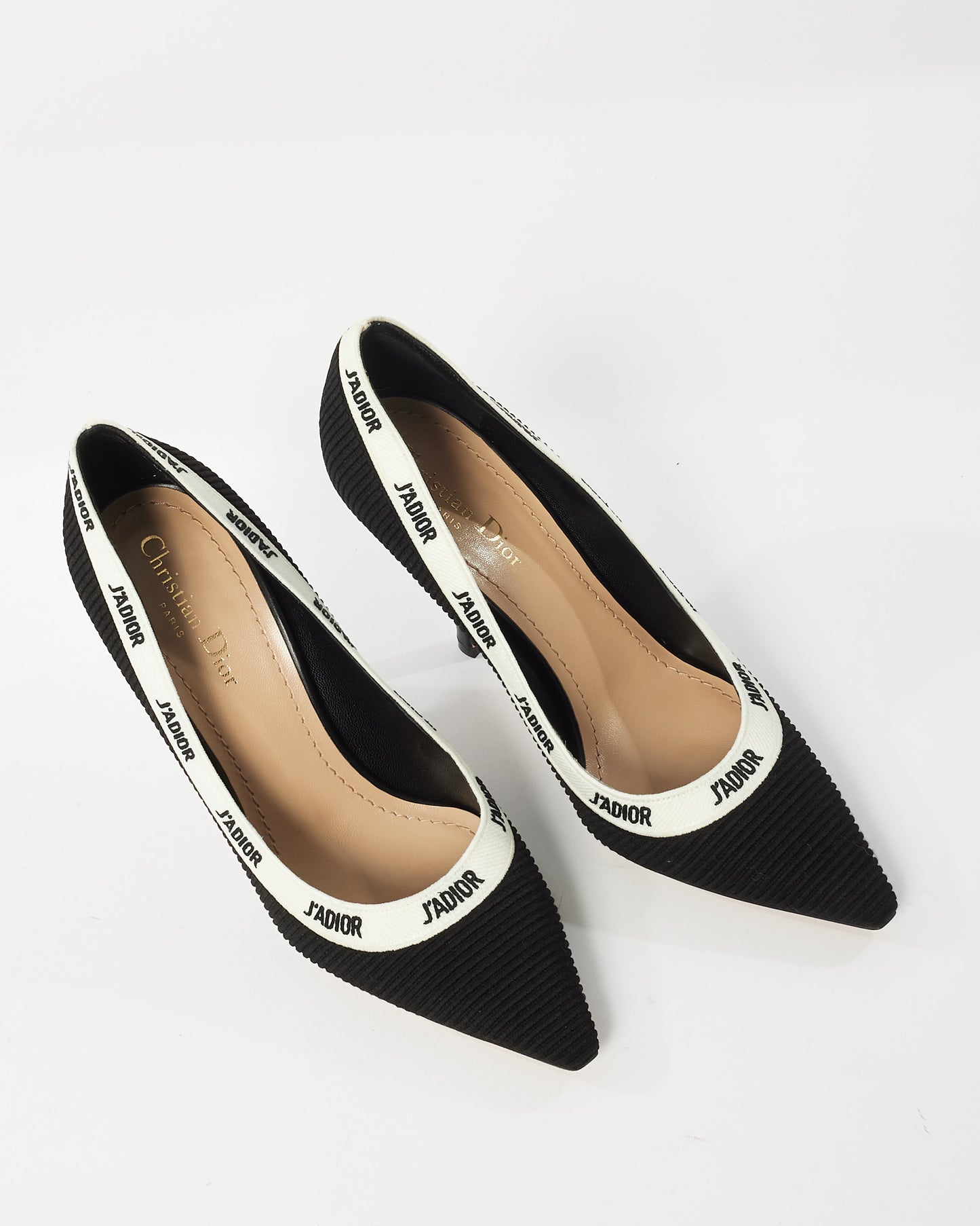 Dior Black Technical Canvas J
Adior Ribbon 100MM Pumps - 40