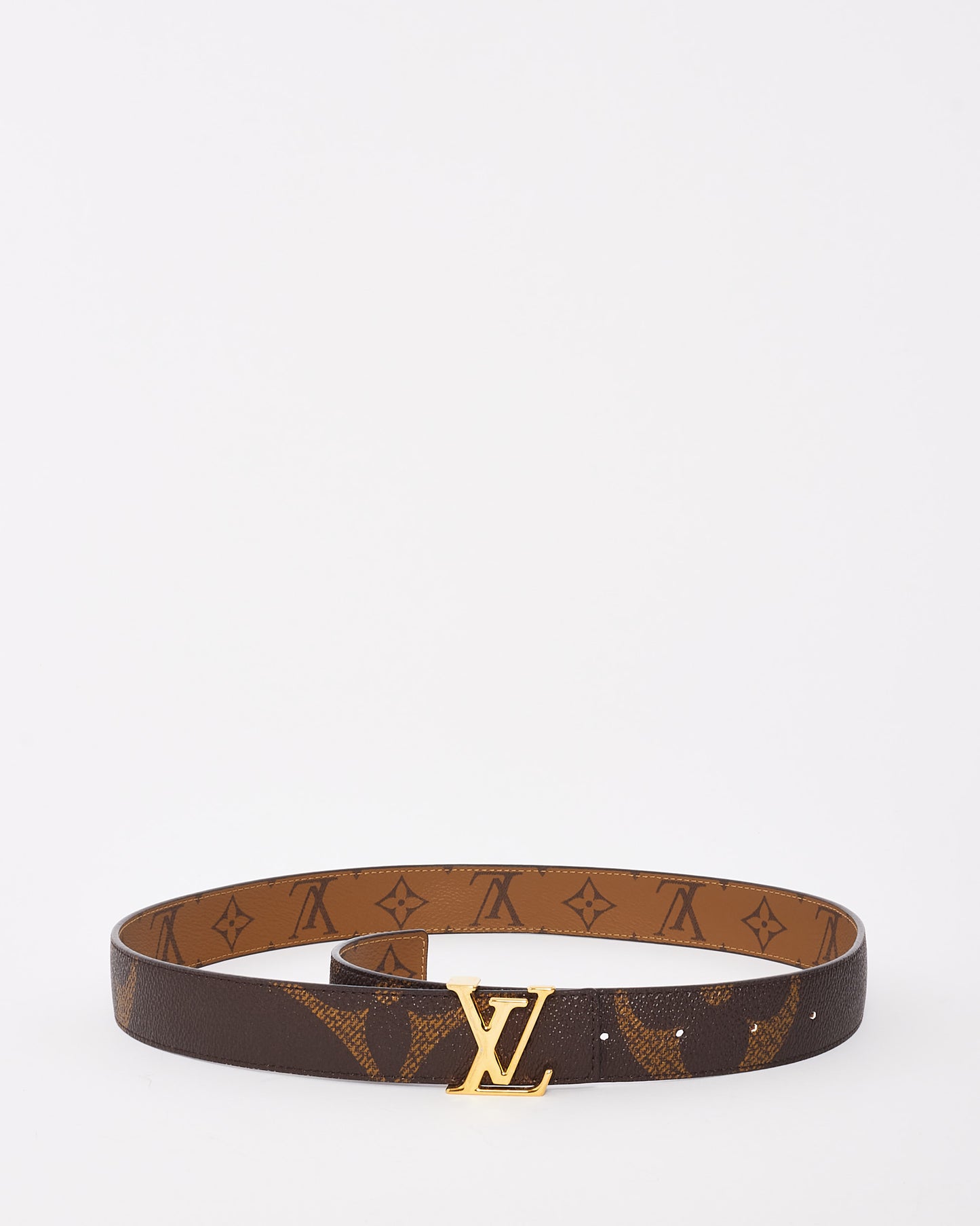 Louis Vuitton Monogram Canvas LV Iconic 30MM Reversible Belt -