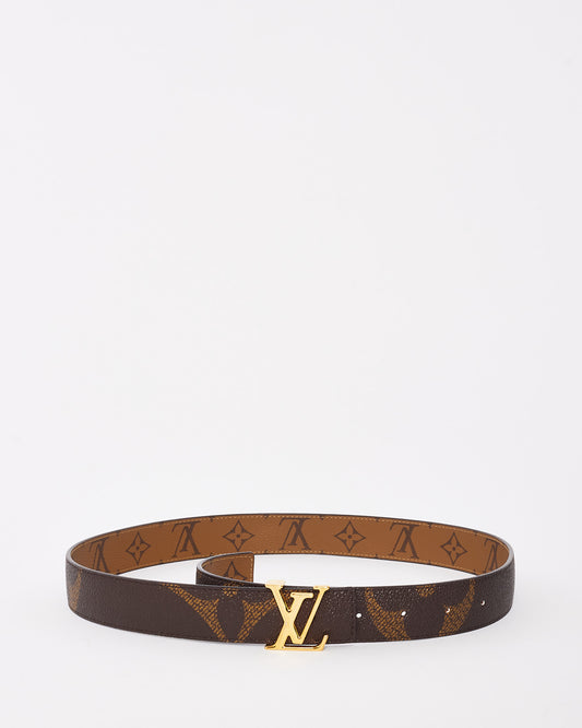 Louis Vuitton Monogram Canvas LV Iconic 30MM Reversible Belt -