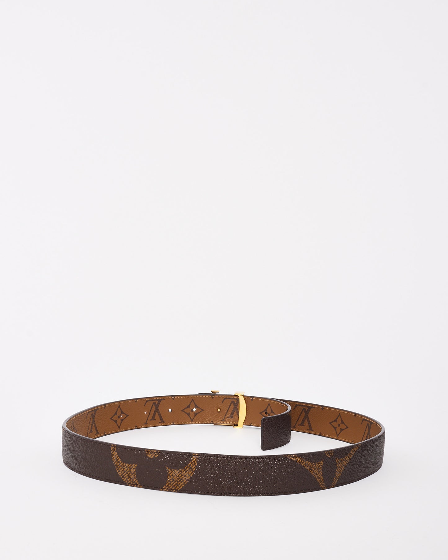 Louis Vuitton Monogram Canvas LV Iconic 30MM Reversible Belt -