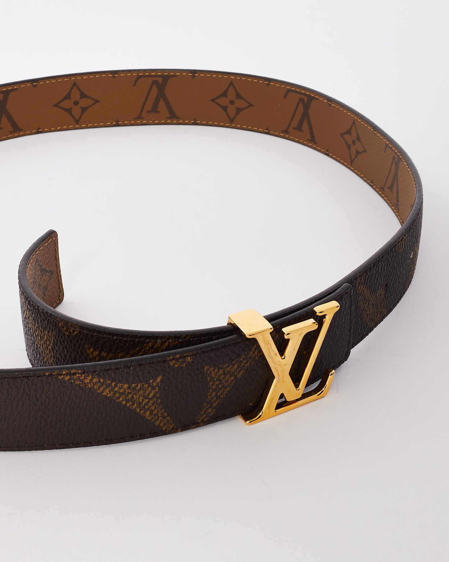 Louis Vuitton Monogram Canvas LV Iconic 30MM Reversible Belt -