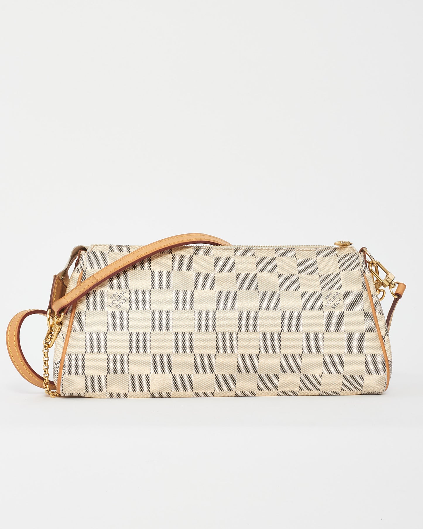 Louis Vuitton Damier Azur Canvas Eva Clutch Bag