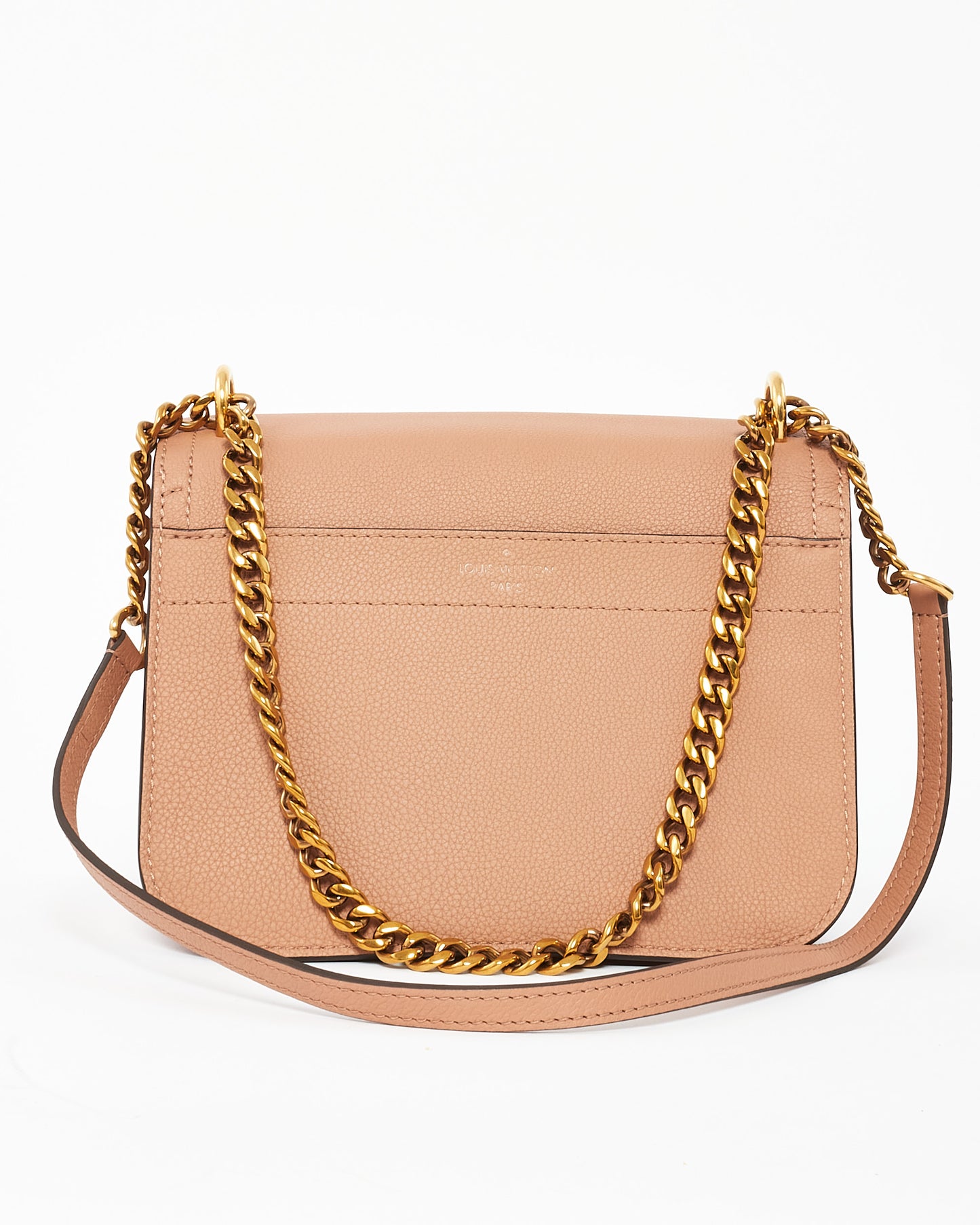 Louis Vuitton Blush Pink Leather Lockme Tender Bag