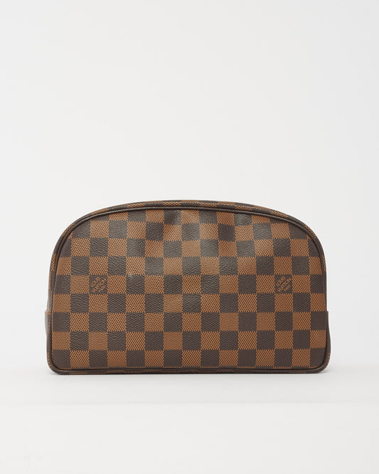 Louis Vuitton Damier Ebene Toiletry Bag 25 Pouch