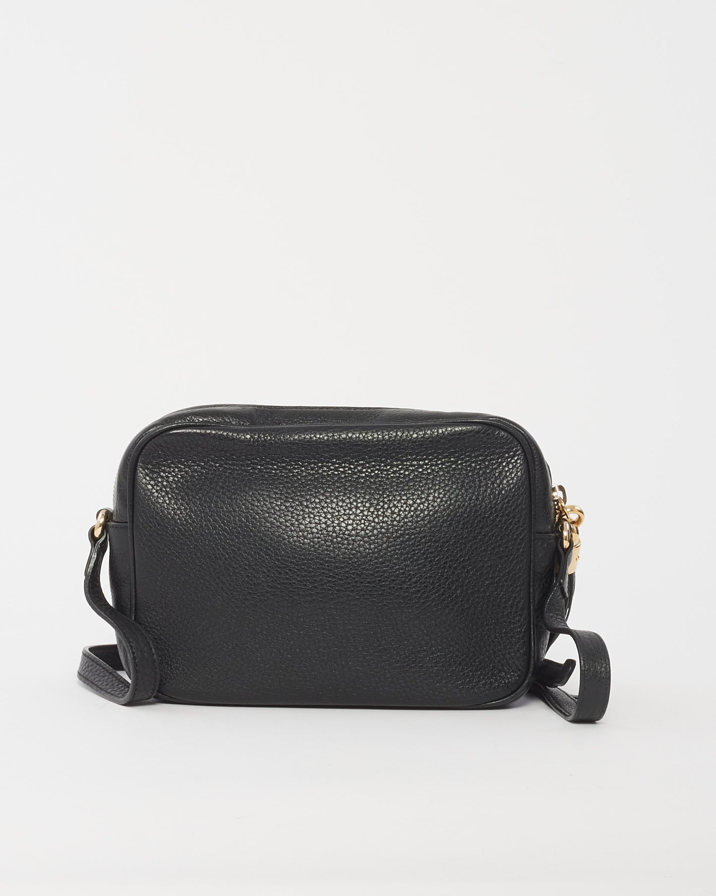 Gucci Black Leather Soho Disco Crossbody Bag