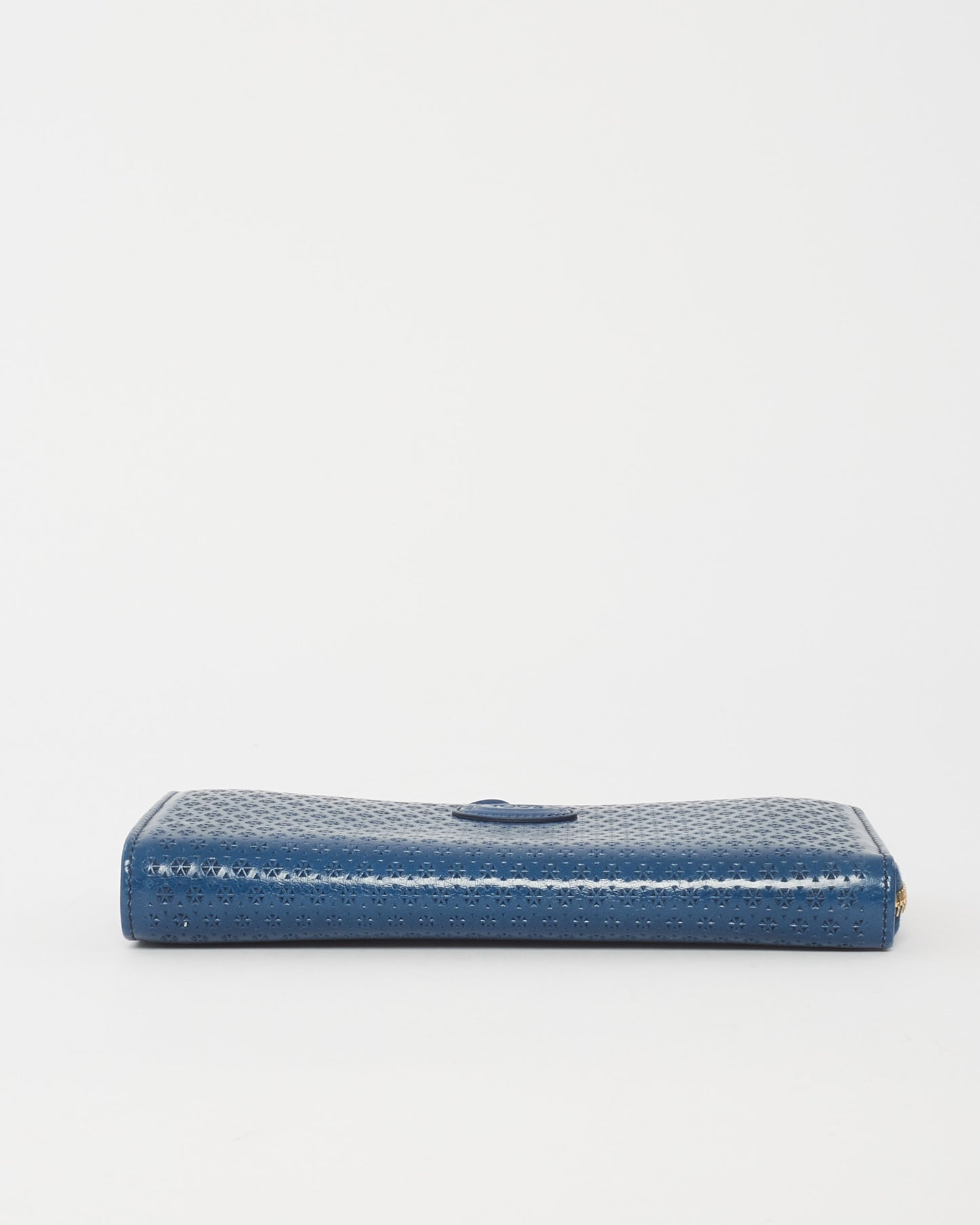 Tod
s Blue Zip Long Wallet