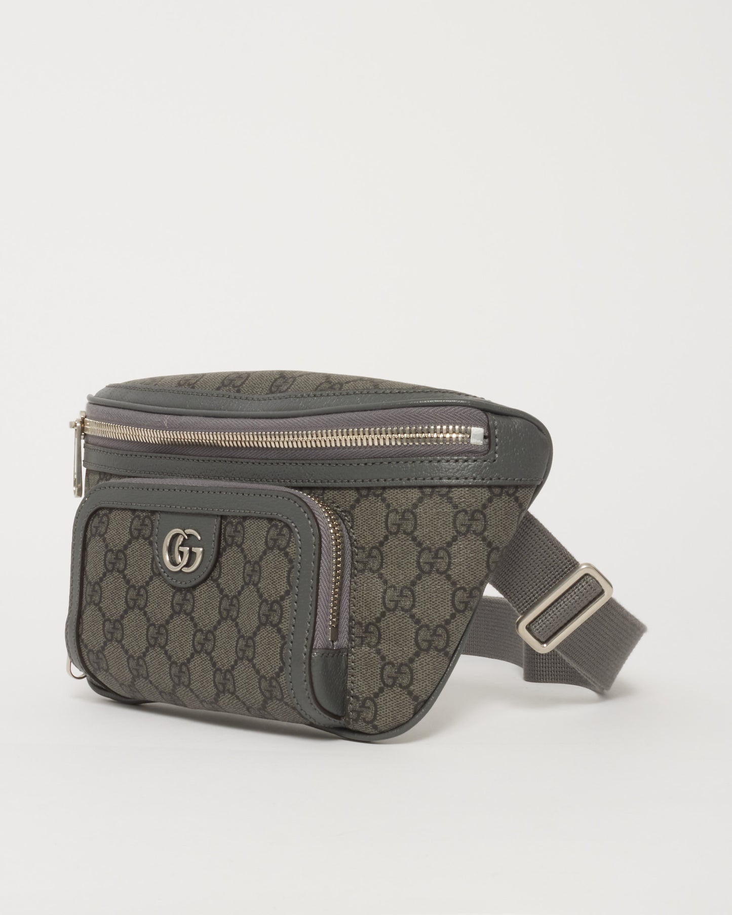 Sac ceinture Ophidia en toile suprême monogramme GG gris Gucci