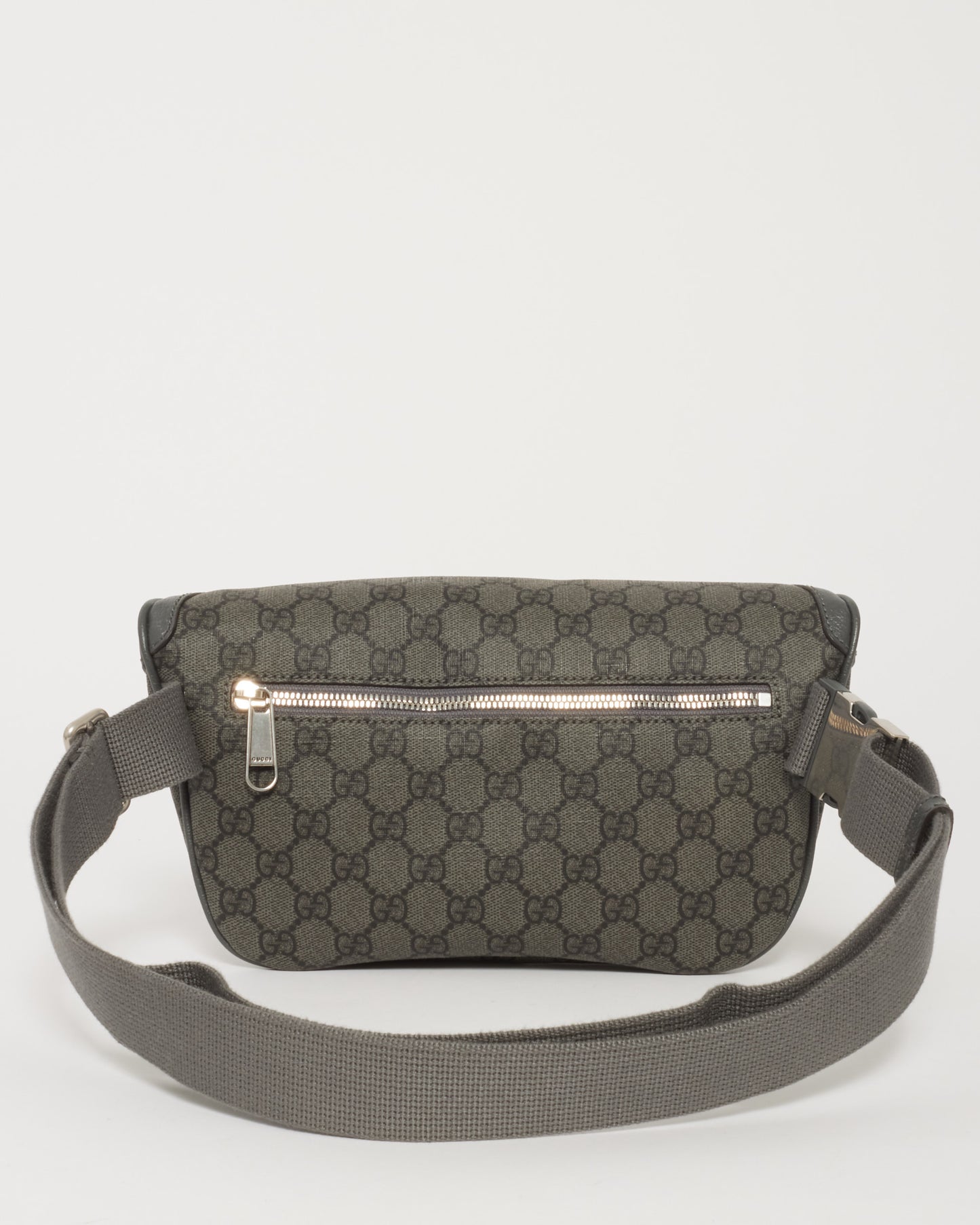 Sac ceinture Ophidia en toile suprême monogramme GG gris Gucci