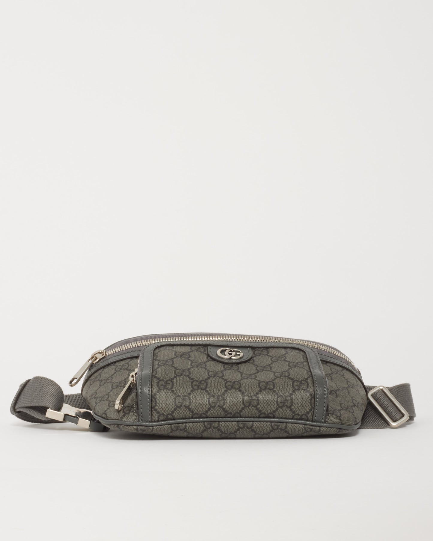 Sac ceinture Ophidia en toile suprême monogramme GG gris Gucci