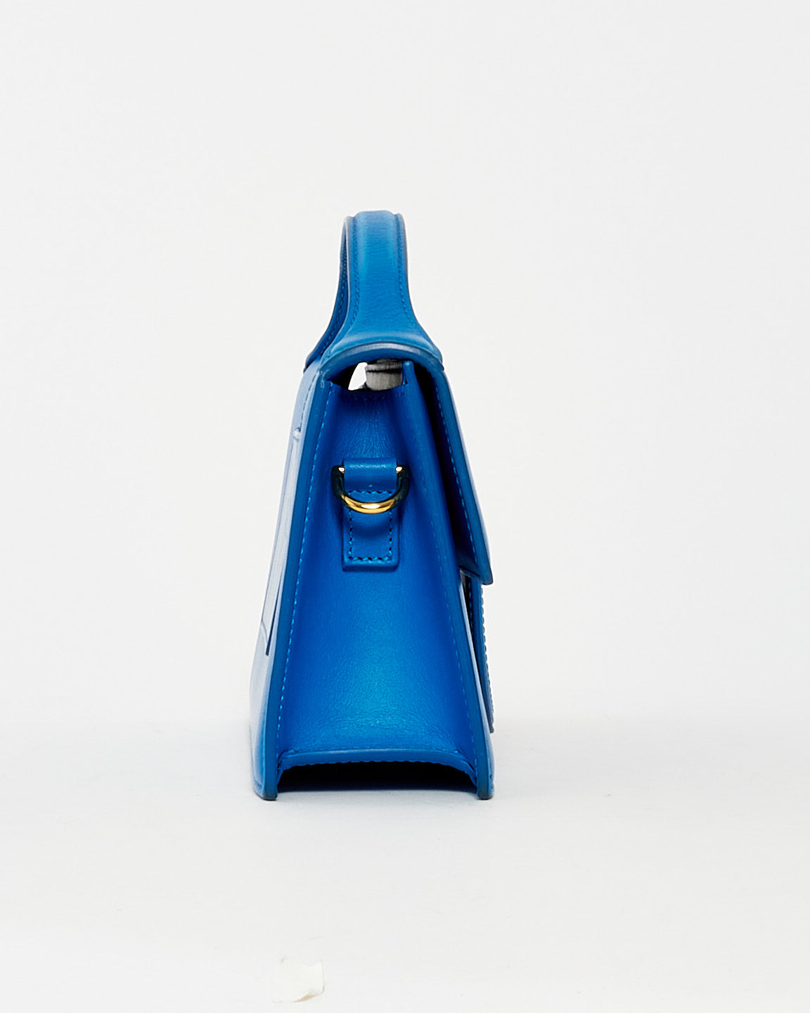 Jacquemus Blue Leather 
Le Grand Bambino
 Bag