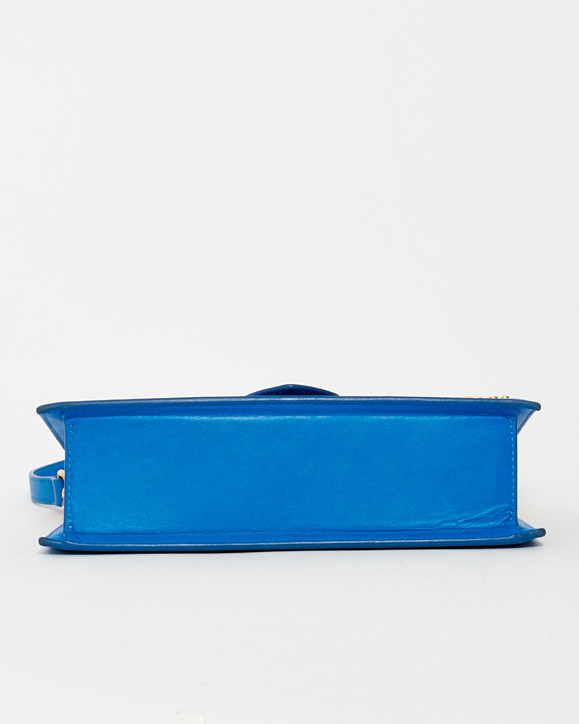 Jacquemus Blue Leather 
Le Grand Bambino
 Bag