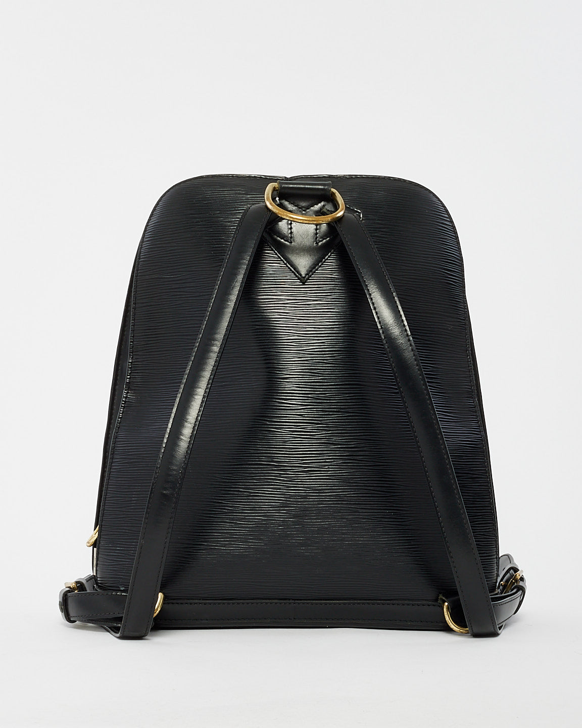 Louis Vuitton Vintage Black Epi Leather Gobelins Backpack