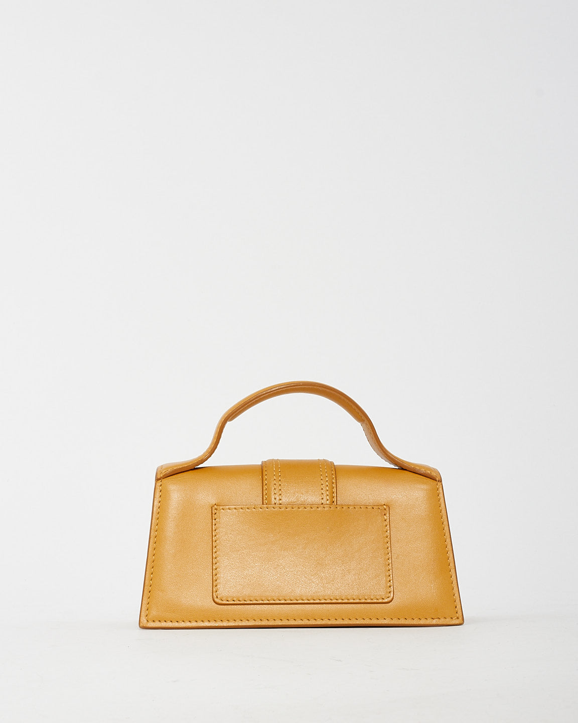 Jacquemus Beige Leather Le Bambino Mini Clutch Bag