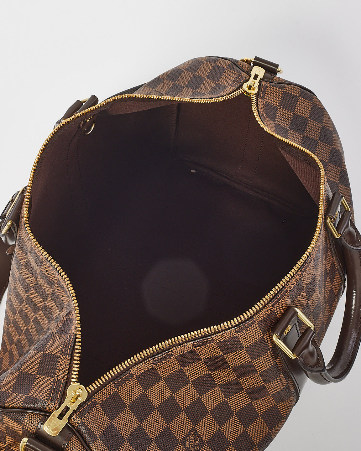 Louis Vuitton Damier Ebene Canvas Keepall Bandoulière 45