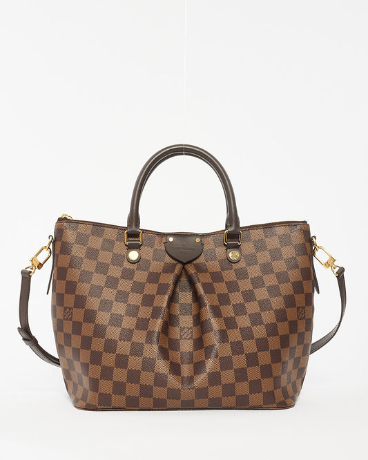 Louis Vuitton Damier Ebene Siena MM Top Handle Bag