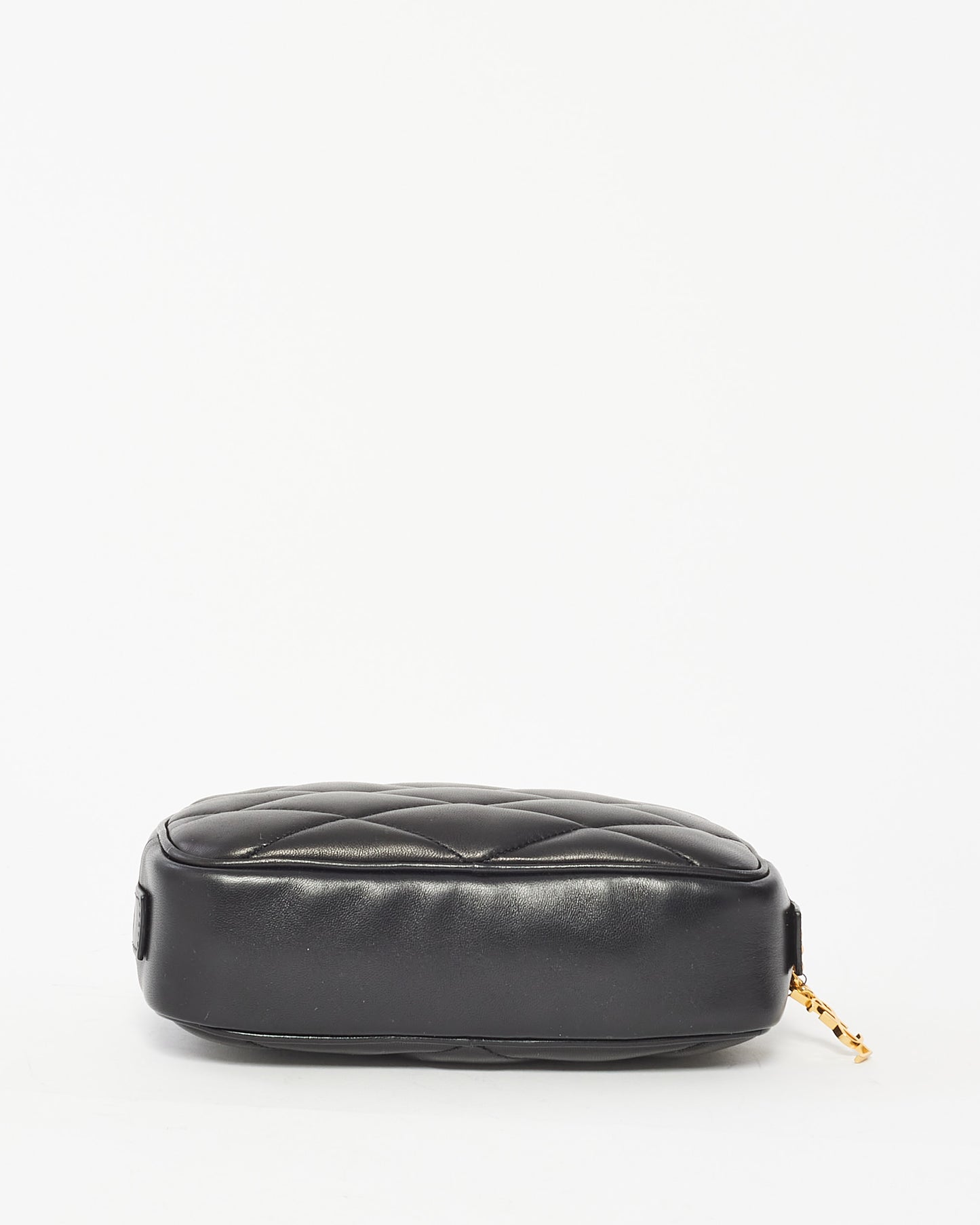 Saint Laurent Black Leather Lolita Pouch