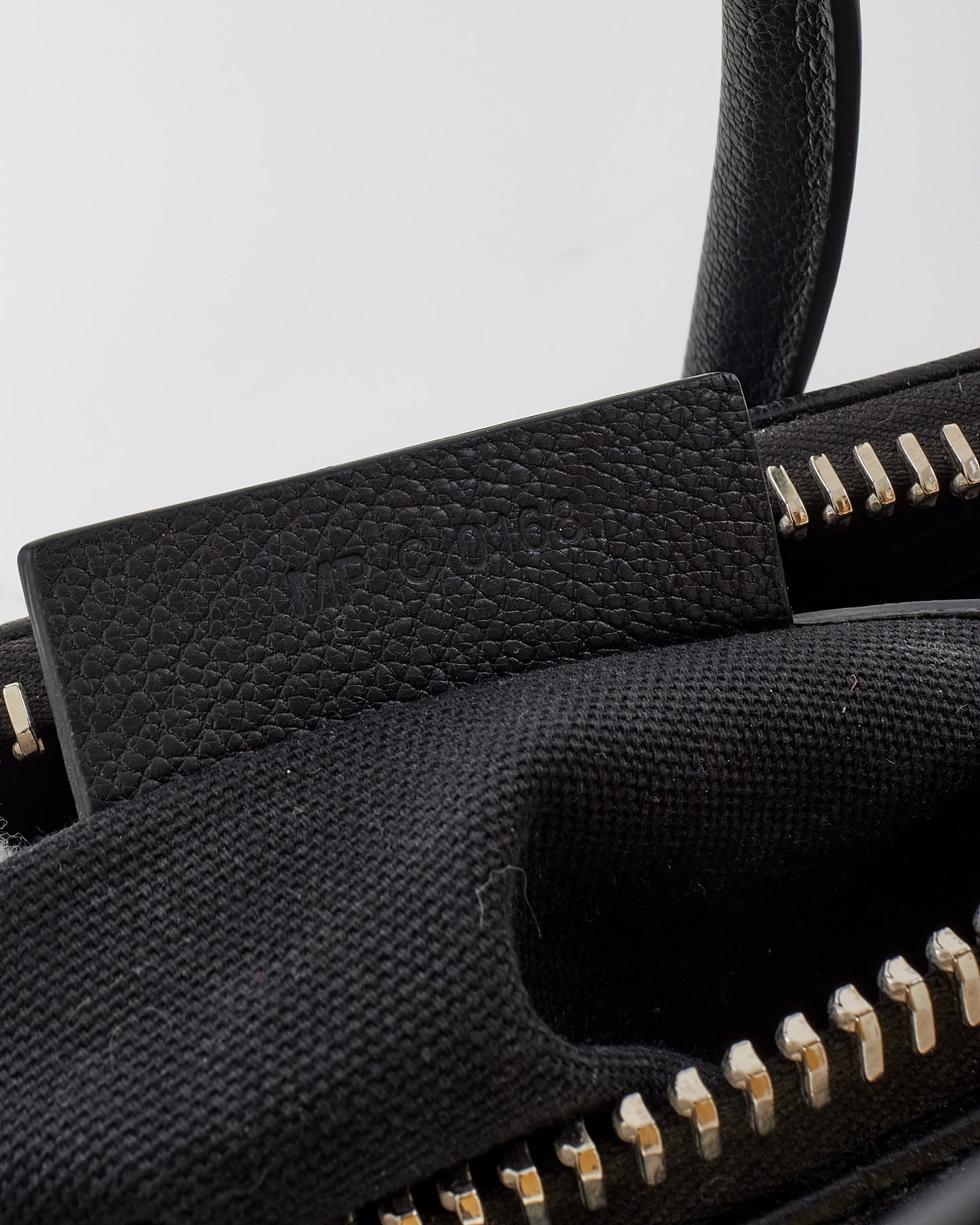 Givenchy Black Grained Leather Mini Antigona Bag