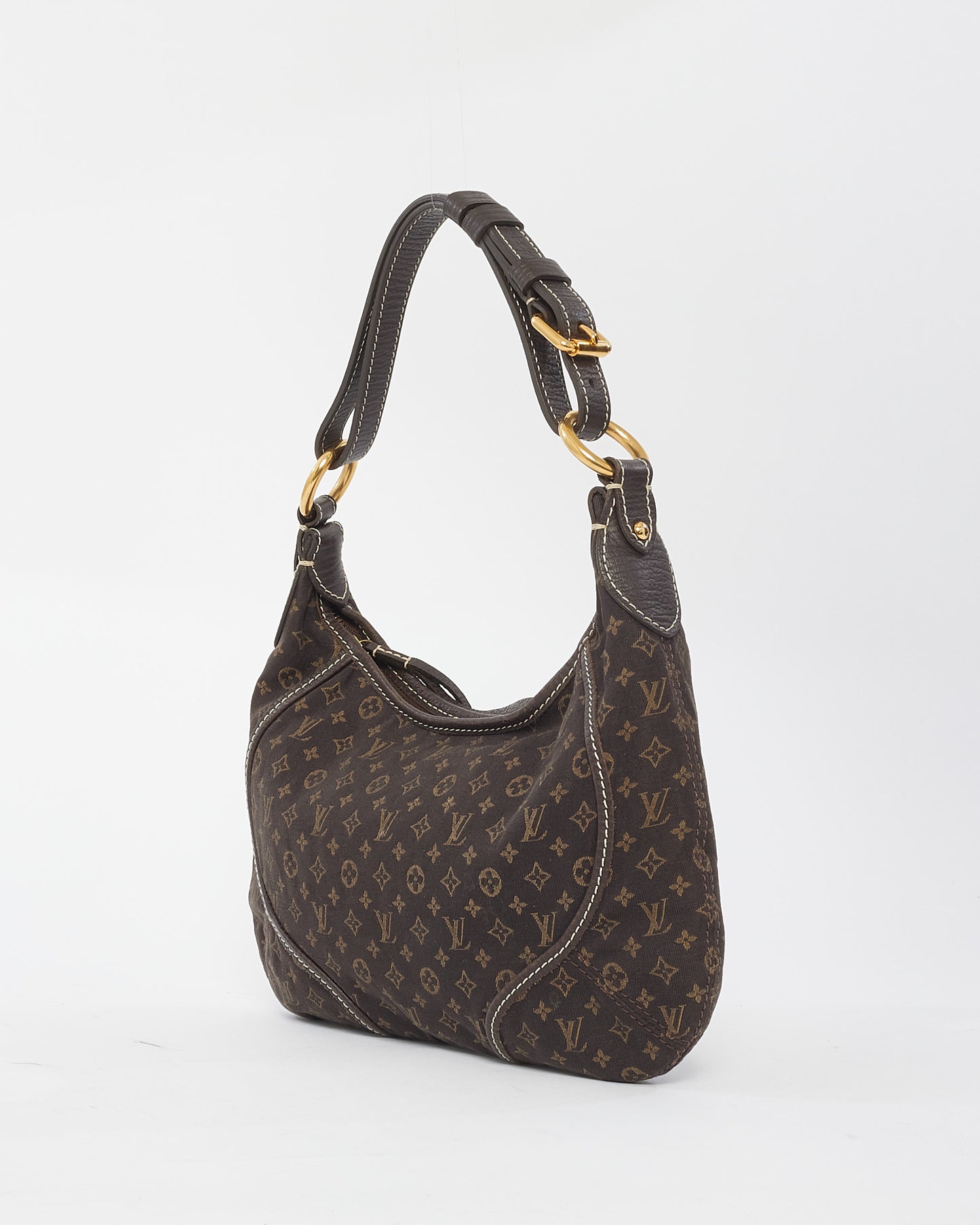 Louis Vuitton Brown Monogram Canvas Mini Lin Shoulder Bag