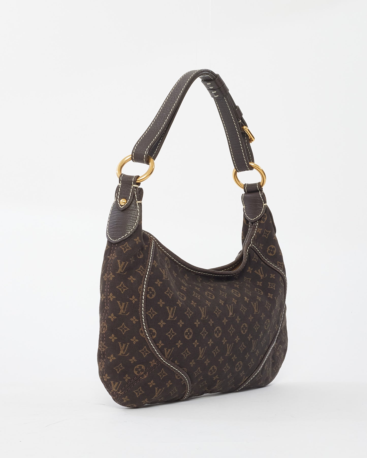 Louis Vuitton Brown Monogram Canvas Mini Lin Shoulder Bag