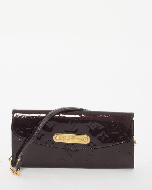 Louis Vuitton Amarant Patent Leather Shoulder Bag