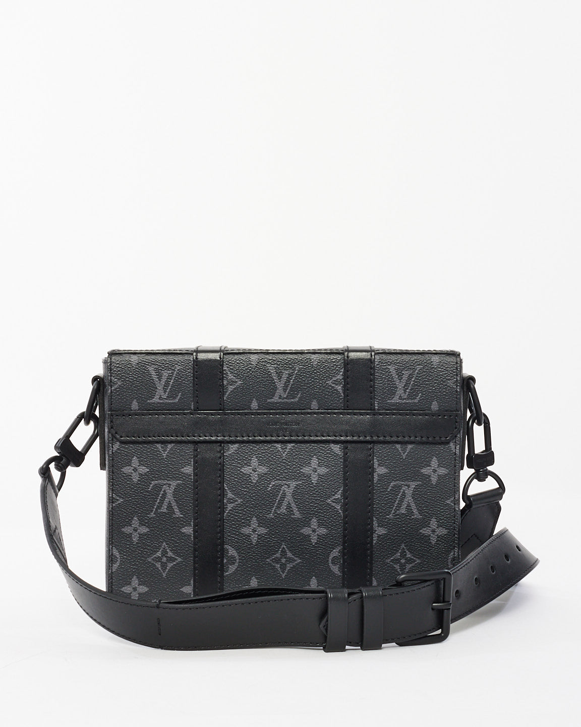 Louis Vuitton Eclipse Monogram Canvas Sac à bandoulière à rabat souple