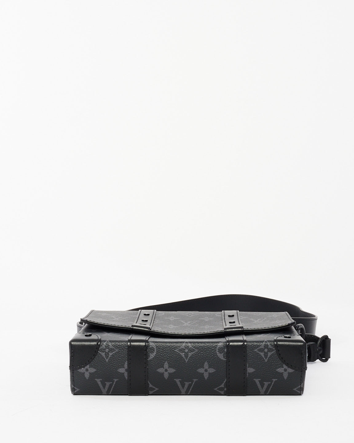 Louis Vuitton Eclipse Monogram Canvas Sac à bandoulière à rabat souple