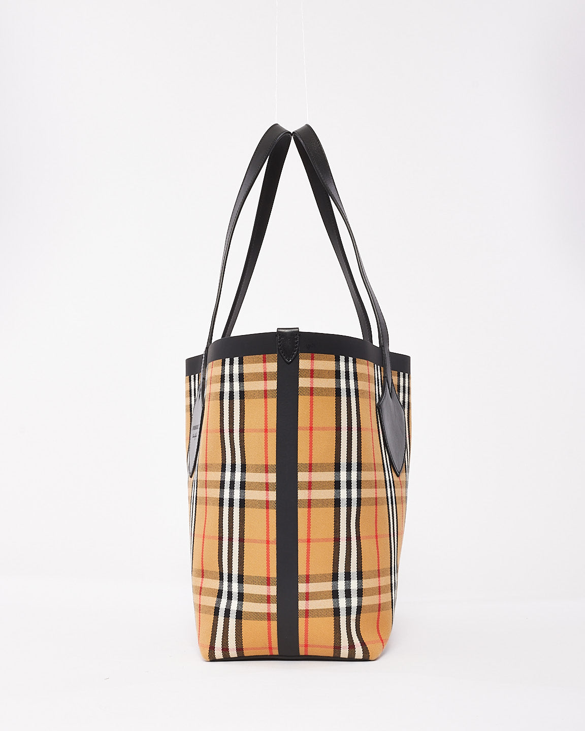 Burberry Vintage Check Reversible "The Giant" Medium Tote Bag