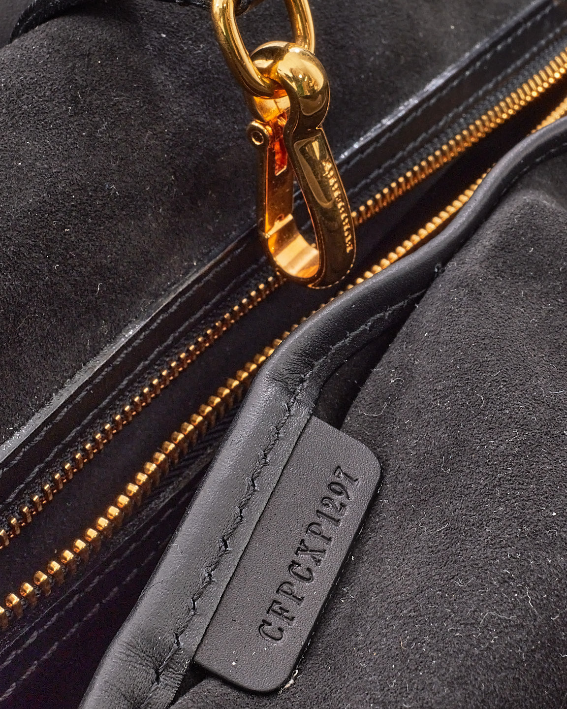 Burberry Black Leather 
Haymarket Check Large Flap Bridle Messenger Bag