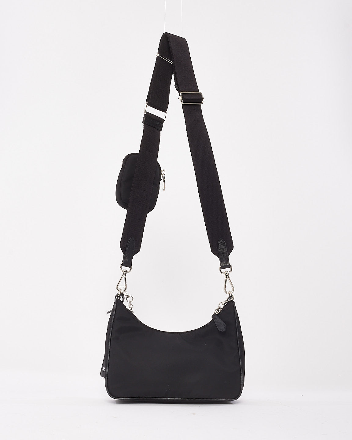 Prada Black Nylon Tessuto Re Edition 2005 Bag