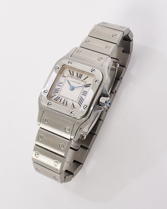 Cartier Stainless Steel Small Santos Watch