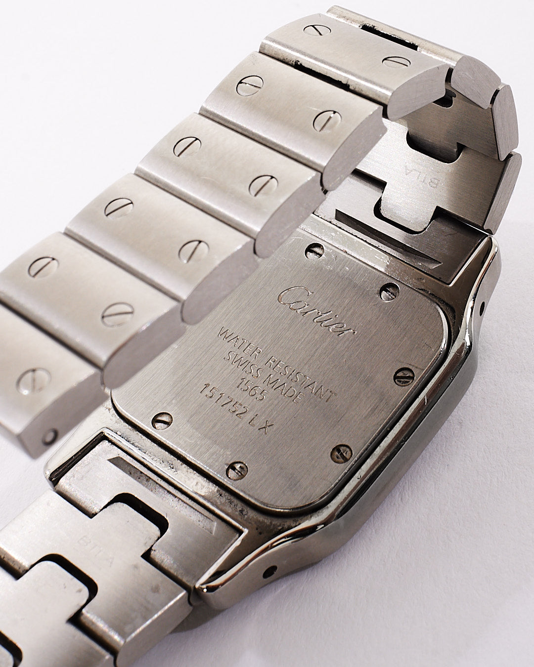 Cartier Stainless Steel Small Santos Watch