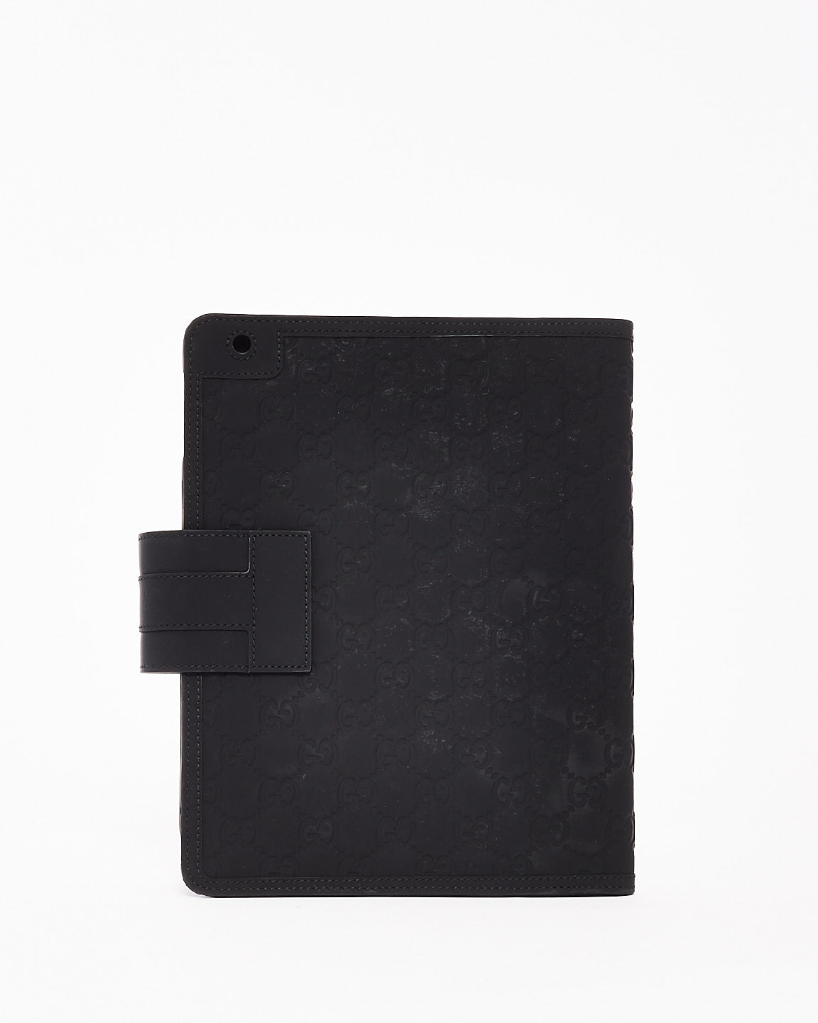 Gucci Black Guccissima Nylon iPad Cover