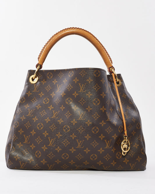 Louis Vuitton Monogram Coated Canvas Artsy MM Shoulder Bag