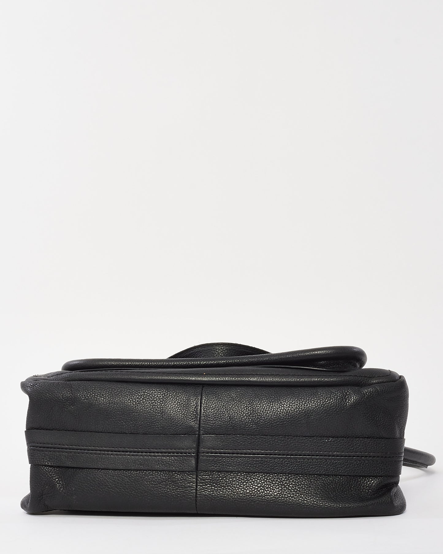 Chloé Black Pebbled Leather Paraty 2Way Bag