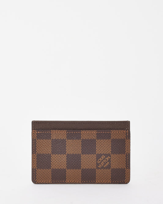 Louis Vuitton Damier Ebene Canvas Card Holder