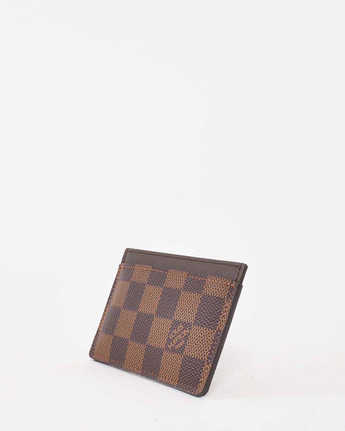 Louis Vuitton Damier Ebene Canvas Card Holder