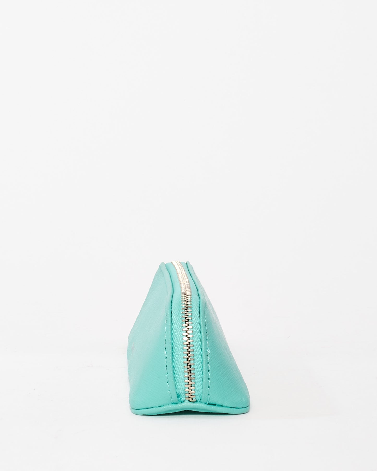 Tiffany 
Co. Classic Tiffany Blue Leather Small Pencil Case