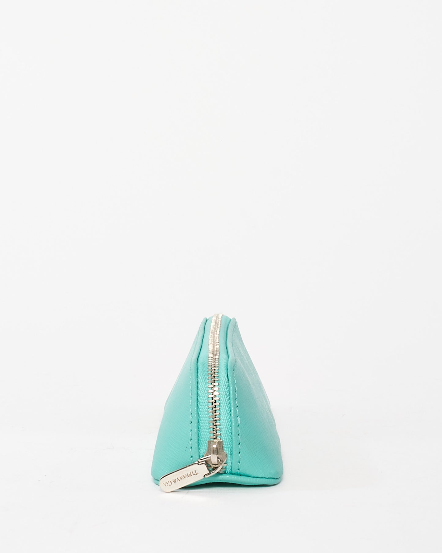 Tiffany 
Co. Classic Tiffany Blue Leather Small Pencil Case