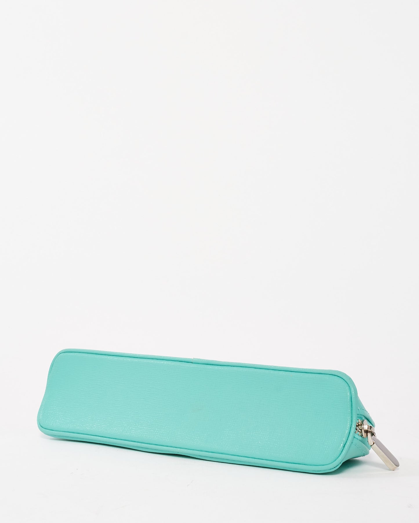 Tiffany 
Co. Classic Tiffany Blue Leather Small Pencil Case