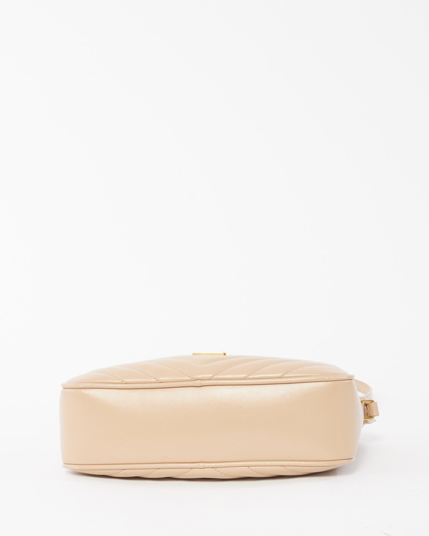 Saint Laurent Beige Leather Lou Camera Bag