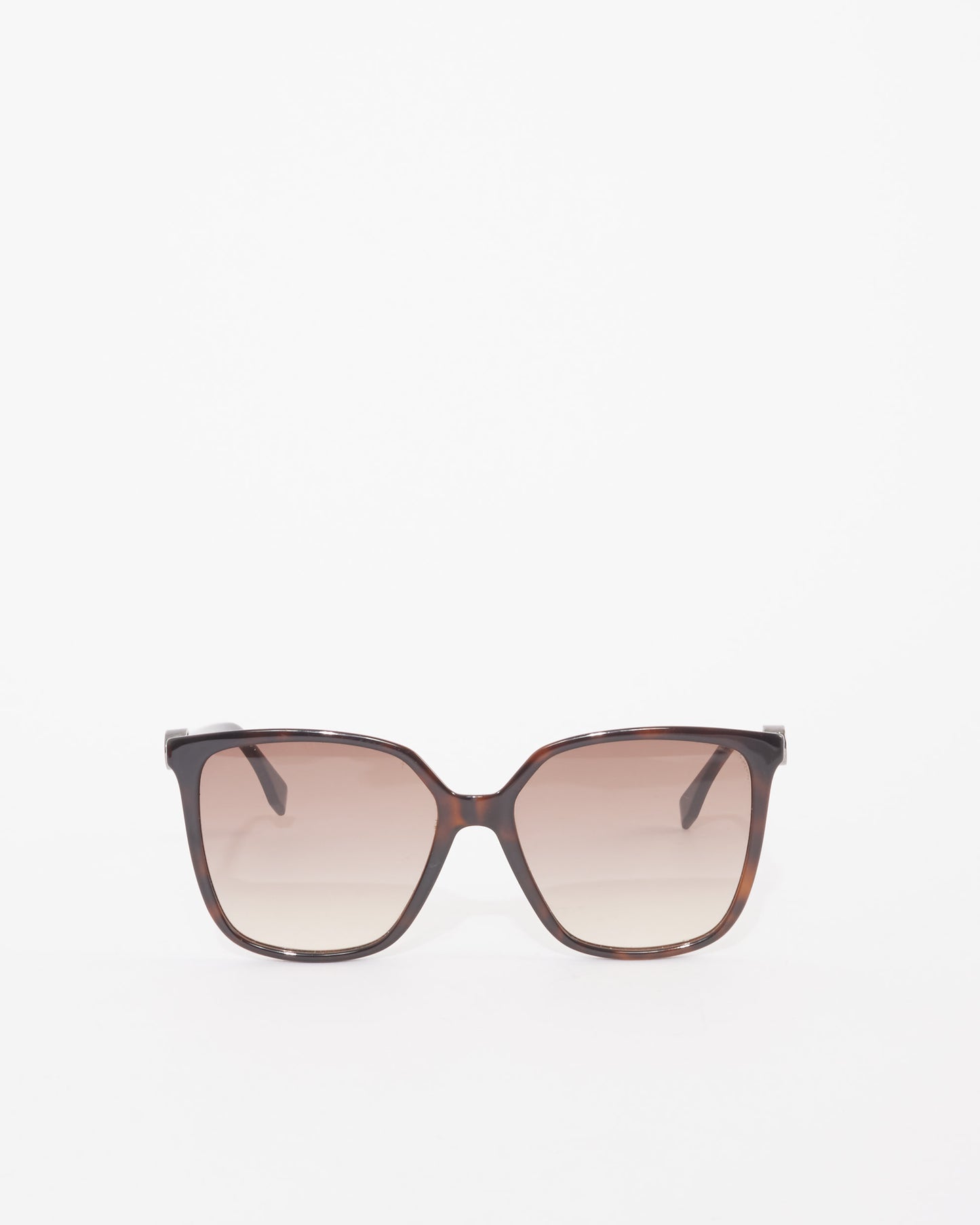 Fendi Black 
Tortoise Oversized Square Frame FF0318/S Sunglasses