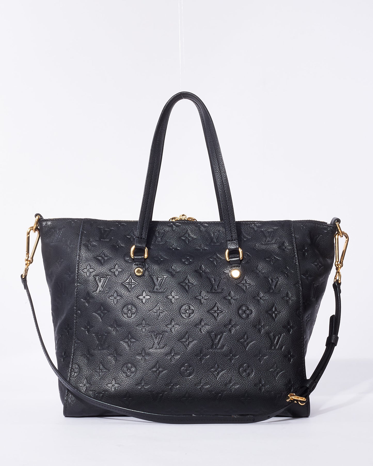 Louis Vuitton Black Empreinte Leather Lumineuse GM Tote