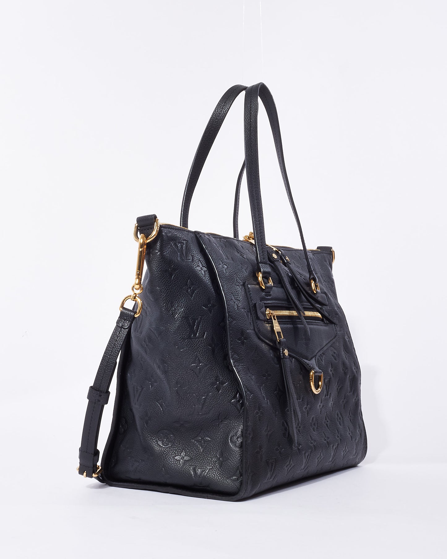 Louis Vuitton Black Empreinte Leather Lumineuse GM Tote