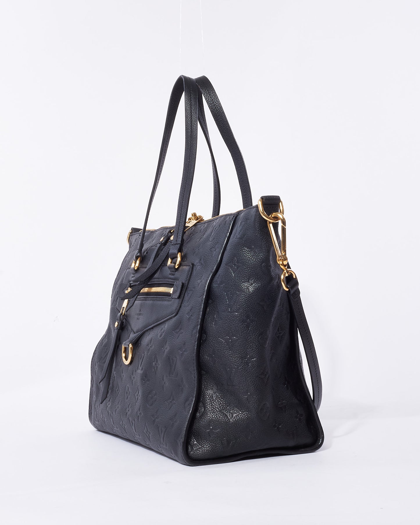 Louis Vuitton Black Empreinte Leather Lumineuse GM Tote