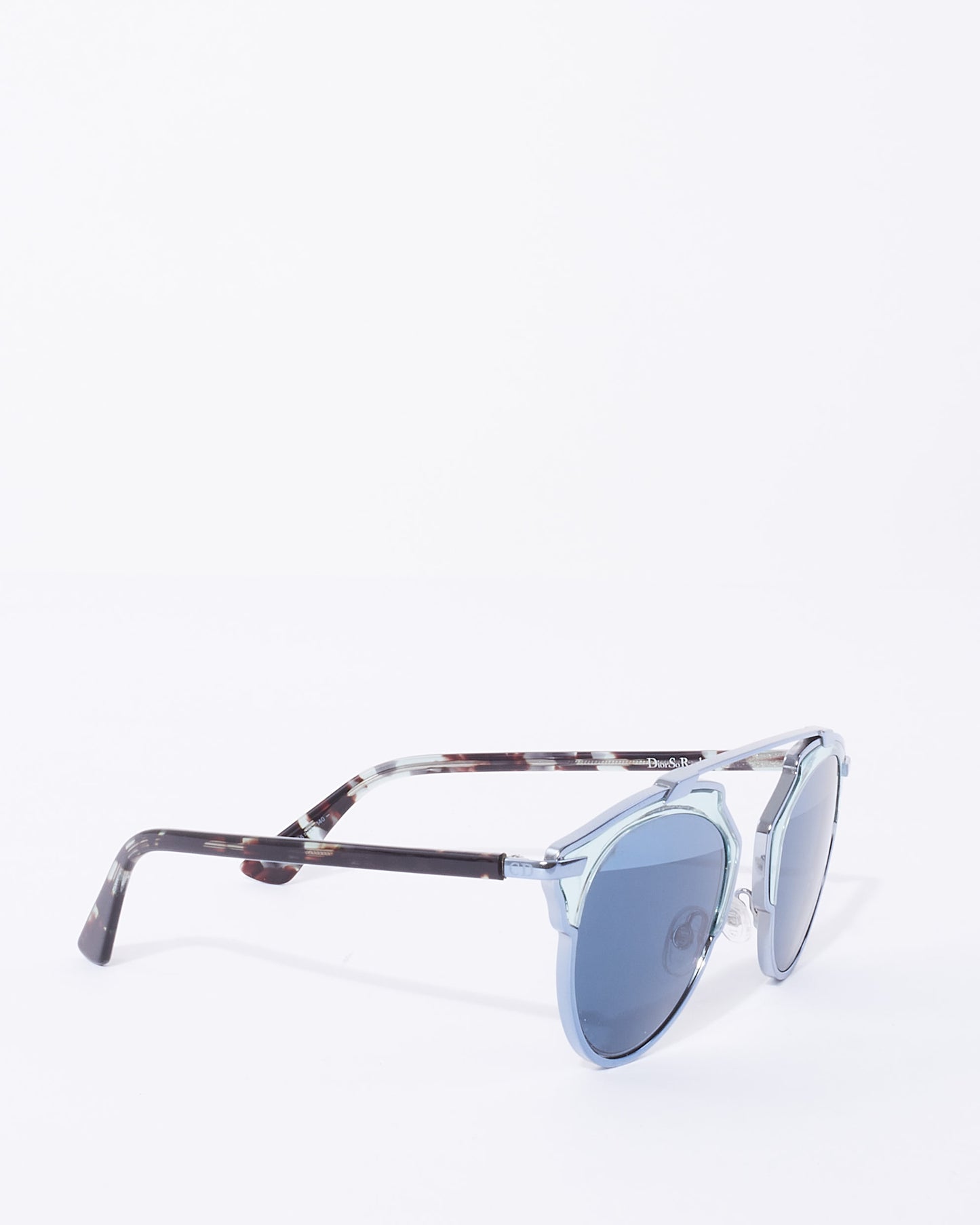 Dior Blue Silver 
Tortoise Limited Edition SoReal Sunglasses