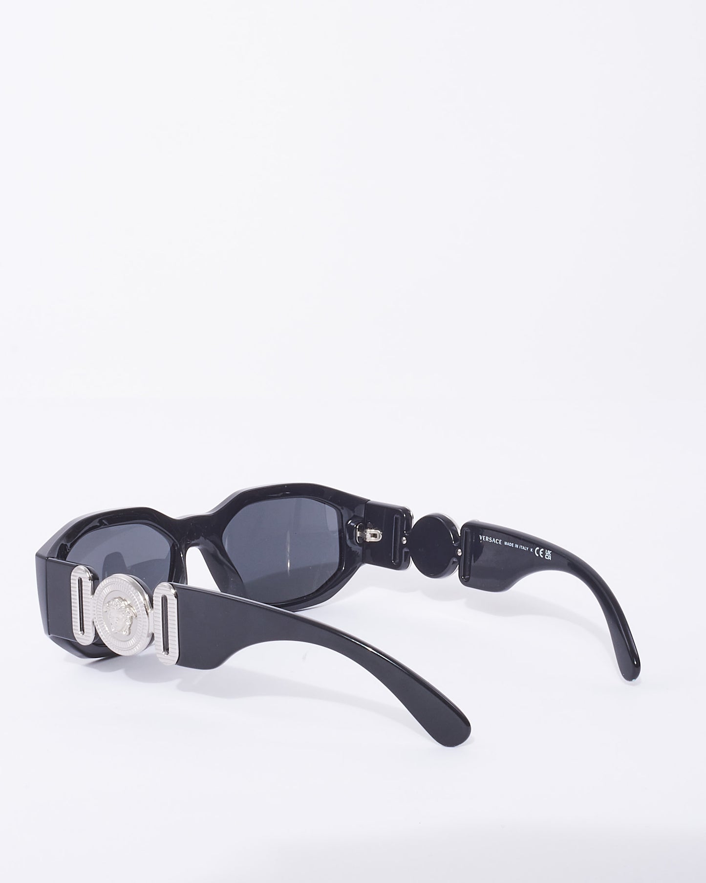 Versace Black 
Silver Medusa Detail 4361 Sunglasses